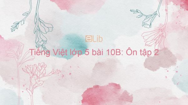 bài 10b ôn tập 2