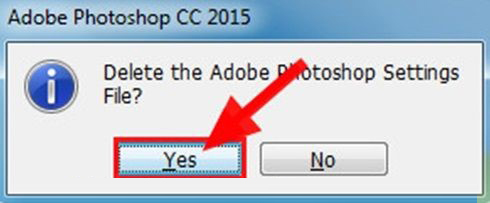 Delete the Adobe Photoshop Setings File? 