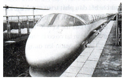 Hình 2: Tàu chạy trên điện từ của Nhật Bản