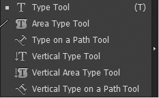 Nhóm công cụ Type Tool