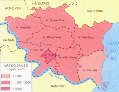 Lược đồ dân số tỉnh Thái Bình