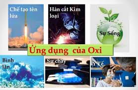 Hình 1: Ứng dụng của oxi