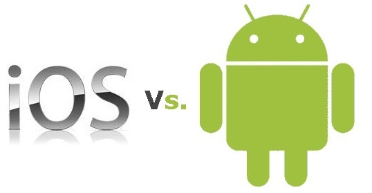 Sự khác nhau giữa iOS và Android