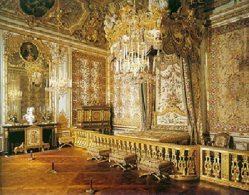 Phòng ngủ của hoàng hậu Marie Antoinette