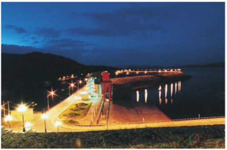 Phong cảnh nhà máy thủy điện Y-a-ly, Gia Lai