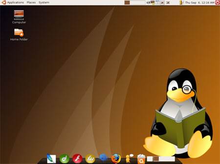 Hình 4. Giao diện hệ điều hành Linux