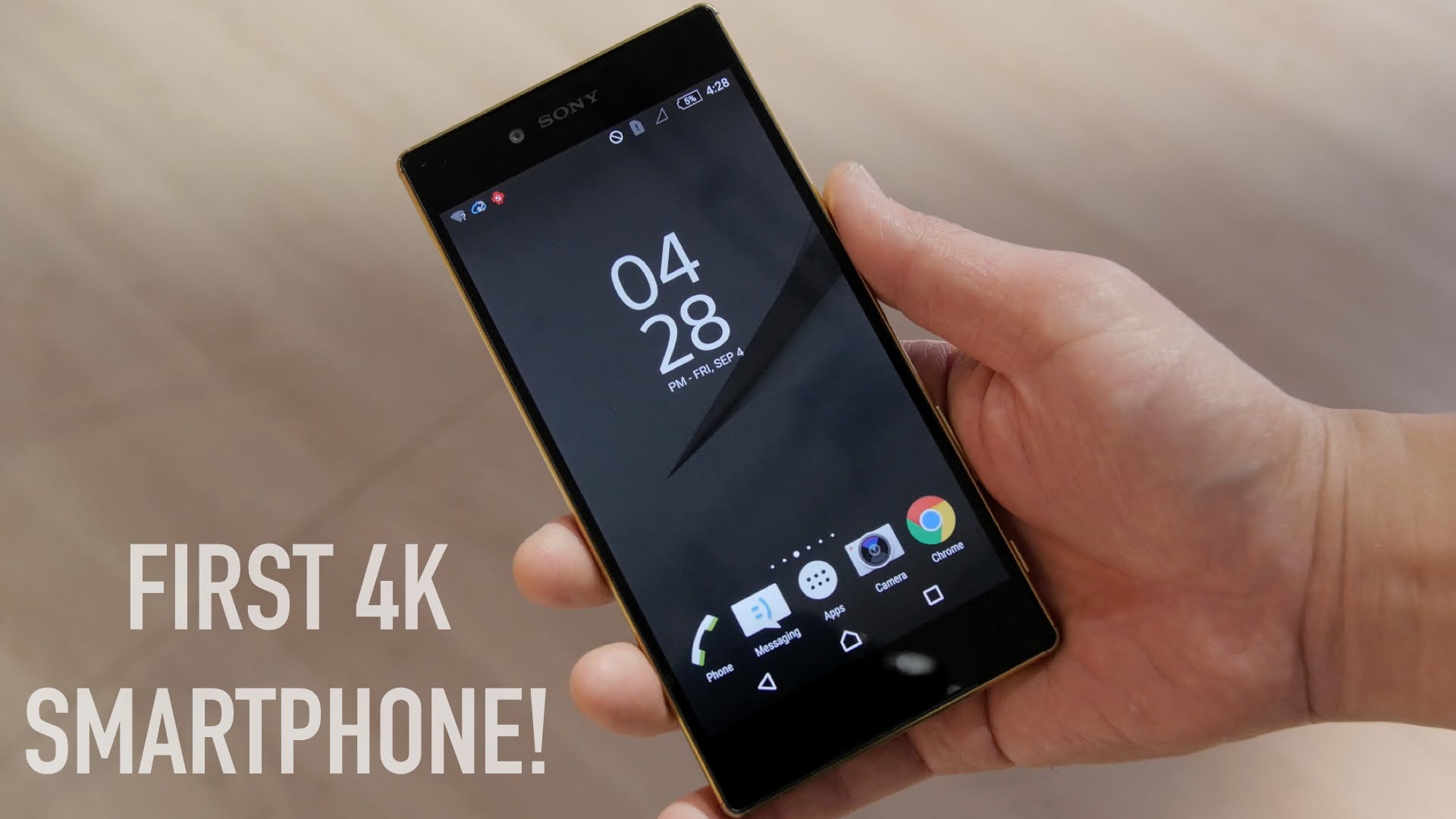 Chế độ 4K trên Smartphone Sony Xperia Z5
