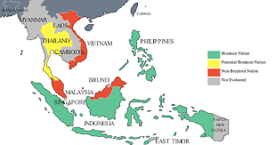 Lược đồ các nước Đông Nam Á