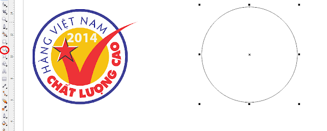 Cách vẽ logo “Hàng Việt Nam chất lượng cao” bằng Coreldraw