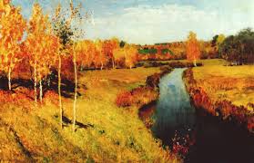 Tác phẩm "Mùa thu vàng" của Levitan người Nga