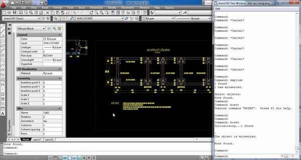Lệnh Group trong AutoCad